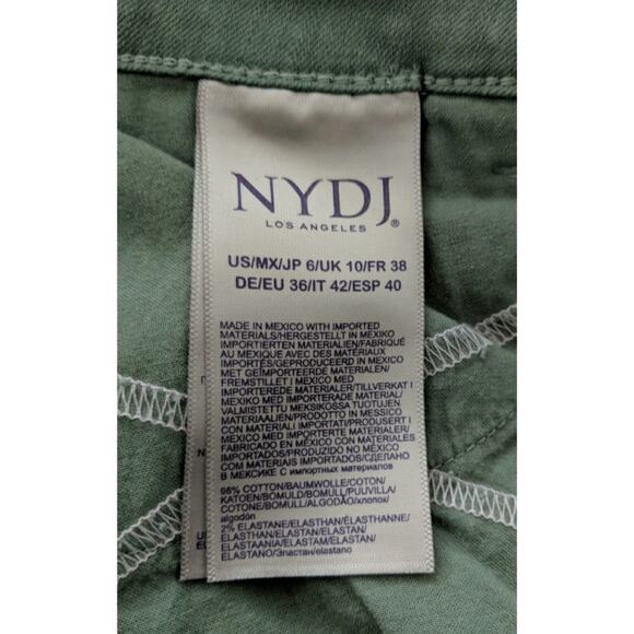 NYDJ Alina Convertible Ankle Jeans - Size 6 - EUC - Picture 6 of 8